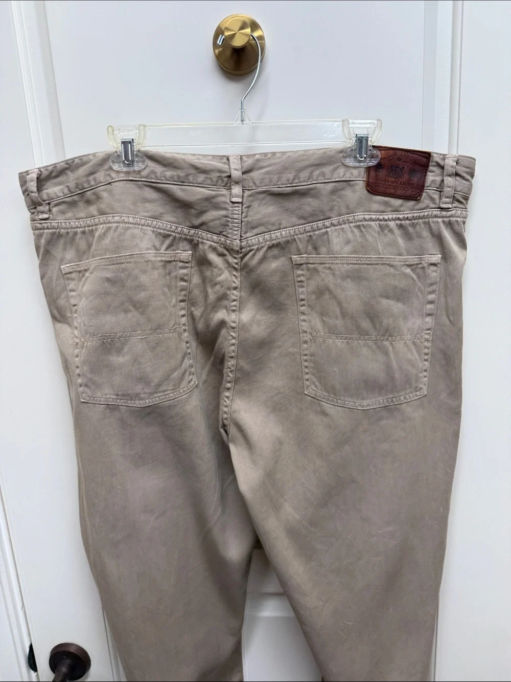 Polo by Ralph Lauren Men's Khaki Straight-Leg Chinos - Taupe